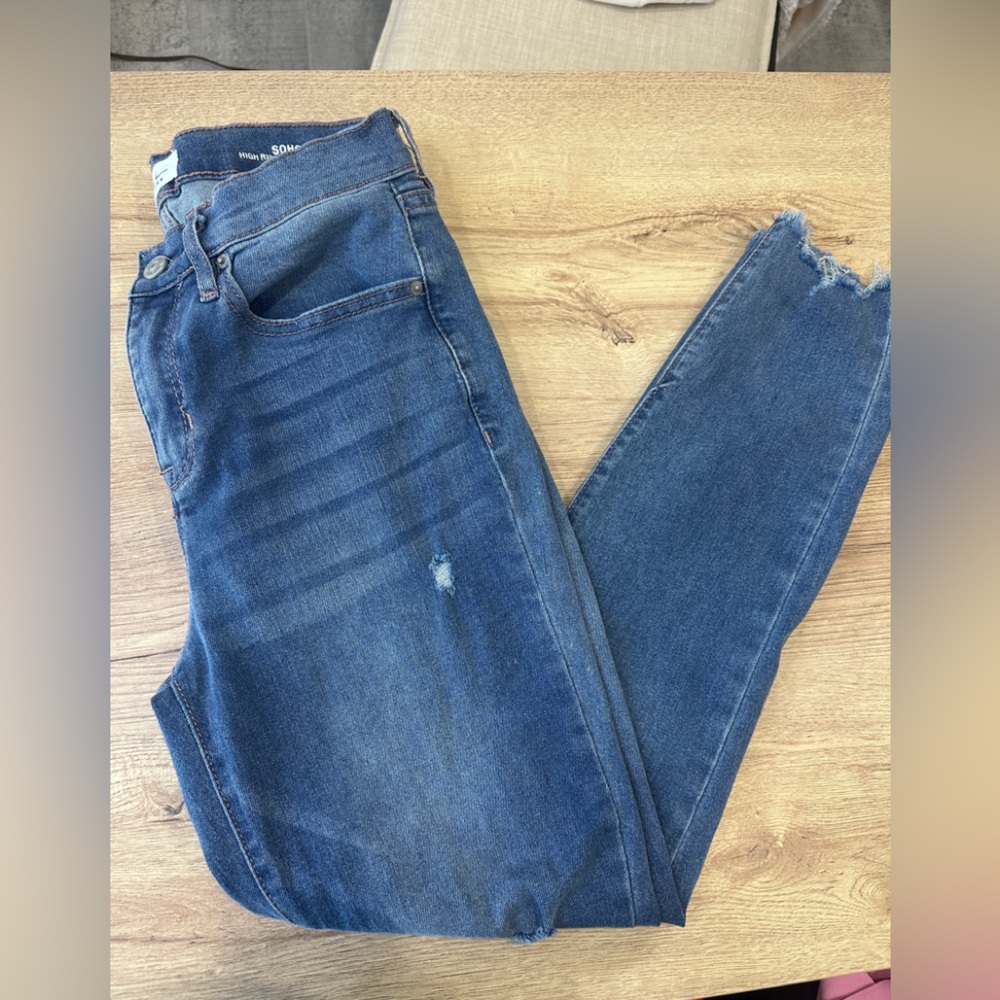 Nicole Miller Blue Skinny Jeans
